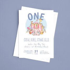 カーニバルサーカス1stバースデーバッシュ 招待状