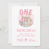 カーニバルサーカス1stバースデーバッシュ 招待状 (正面)