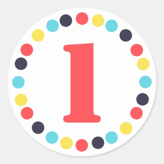 カーニバルスタンプ{Circle} ラウンドシール (正面)