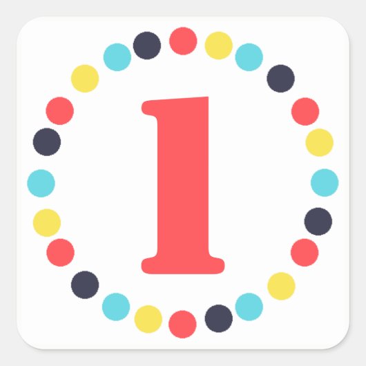 カーニバルスタンプ{square} スクエアシール (正面)