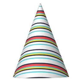 カーニバルストライプ誕生日 パーティーハット
