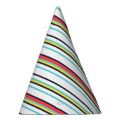 カーニバルストライプ誕生日 パーティーハット (右)