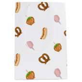 カーニバルスナックサーカステーマ州フェア ミディアムペーパーバッグ (正面)