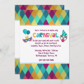 カーニバルダイヤモンド招待状 招待状 (正面/裏面)