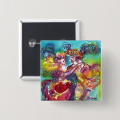 カーニバルダンスベネチアンマスカレードボール 缶バッジ (正面&裏面)