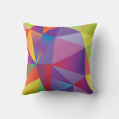 カーニバルトロピカルパ葉ームパタン水彩 クッション (裏面)