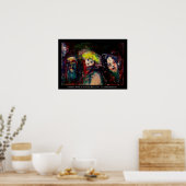 カーニバルナイトインヴェネツィアヴェネツィアヴェネツィアマスカレードマスク ポスター (キッチン)