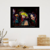 カーニバルナイトインヴェネツィアヴェネツィアヴェネツィアマスカレードマスク ポスター (キッチン)