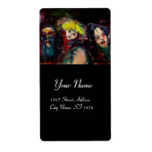 カーニバルナイトインヴェネツィアヴェネツィアヴェネツィアマスカレードマスク ラベル (正面)