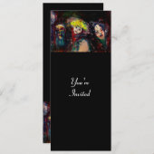 カーニバルナイトインヴェネツィアヴェネツィアヴェネツィアマスカレードマスク 招待状 (正面/裏面)