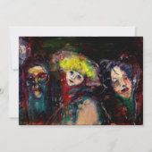 カーニバルナイトインヴェネツィアヴェネツィアヴェネツィアマスカレードマスク 案内状 (正面)