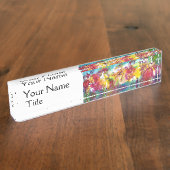 カーニバルナイトマスカレーダンスイベントコーディネーター デスクネームプレート (側面)