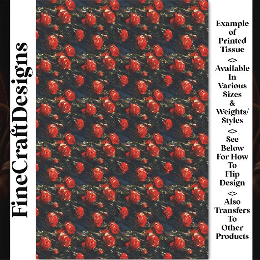 カーニバルノアビクトリアンバラティッシュBJ6デコページ 薄葉紙