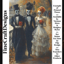 カーニバルノワールスカルマスクアクターBK2デクページ 薄葉紙