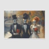 カーニバルノワールスカルマスクアクターBK3デクページ 薄葉紙 (正面)