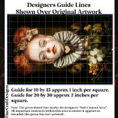 カーニバルノワール回路かわいいピエロ女の子CN3デクページ 薄葉紙