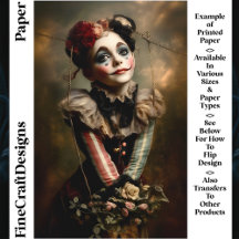 カーニバルノワール回路かわいい女の子CN4スクラップブック紙