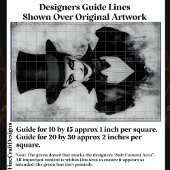 カーニバルノワール姿、顔メイクアップCG1Bデコページ 薄葉紙