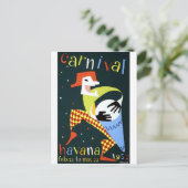 カーニバルハバナキューバヴィンテージホリディトラベル シーズンポストカード (スタンド正面)