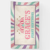 カーニバルバナー、カーニバルサーカスバナー 横断幕 (縦)