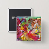 カーニバルバレエ/ヴェネツィアの仮装，ダンス，音楽 缶バッジ (正面&裏面)