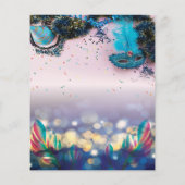 カーニバルパーティーフライヤー チラシ (裏面)