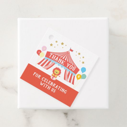 カーニバルパーティーラベル、サーカス フェイバータグ (インサイチュ)