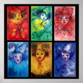 カーニバルピエロコレクションヴェネチアンマスカレード ポスター (正面)