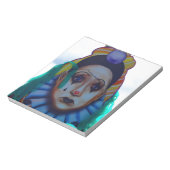 カーニバルピエロデザイン ノートパッド (回転)