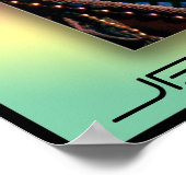 カーニバルピンク唇 ポスター (角)