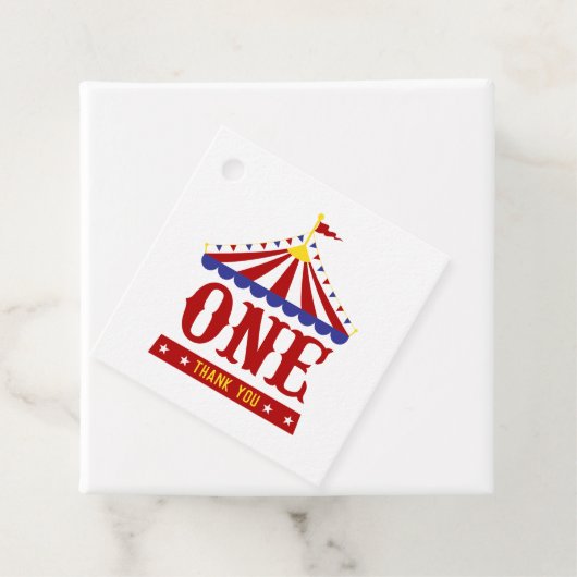 カーニバルファースト誕生日サーカステントサンキュー フェイバータグ (インサイチュ)