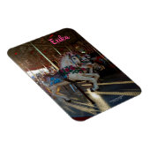 カーニバルフェアメリー回転木馬ゴーローンホース マグネット (右側)