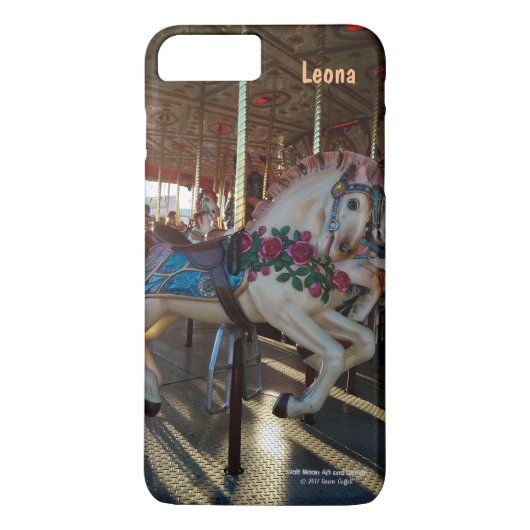カーニバルフェア回転木馬馬写真 Case-Mate iPhoneケース (裏面)