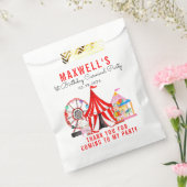 カーニバルフェスティバルサーカスショーサンキューユー誕生日 フェイバーバッグ (封をした状態)