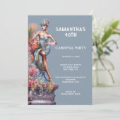 カーニバルフェスティバルパレードlgbtqゲイプライドパーティー 招待状 (スタンド正面)