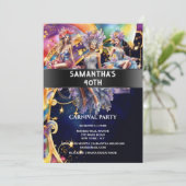 カーニバルフェスティバルlgbtqサーカスお祝いテーマ 招待状 (スタンド正面)