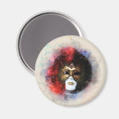 カーニバルベネチアンマスク マグネット (正面/裏面)