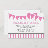 カーニバルベビーシャワーウェルカード 招待状 (正面/裏面)