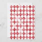 カーニバルベビーシャワー招待状 |サーカスシャワー 招待状 (裏面)