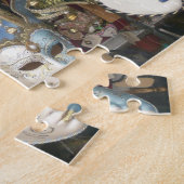 カーニバルベンダイタリアンーの通りマスク ジグソーパズル (側面)