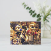 カーニバルマスクウィンドウポストカード ポストカード (スタンド正面)