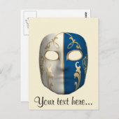 カーニバルマスク ポストカード (正面/裏面)