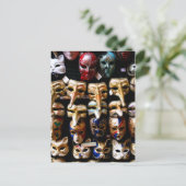 カーニバルマスク ポストカード (スタンド正面)