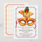 カーニバルマスク#10 ご招待 招待状 (正面/裏面)