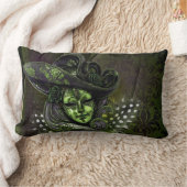カーニバルマスク – Peridotマスカレード装飾用クッション ランバークッション (ブランケット)
