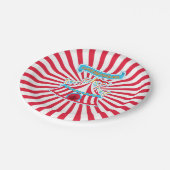 カーニバル及びサーカスのパーティーは1つを来ますすべてをのプレート来ます ペーパープレート (アングル)