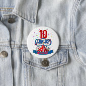 カーニバル回路パーティーお祝いAge 5マッチング 缶バッジ (インサイチュ)