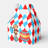 カーニバル回路パーティーパーソナライズされた名 フェイバーボックス (裏面サイド)