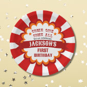 カーニバル回路フェスティバル子供の誕生日パーティー ペーパープレート