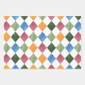 カーニバル回路子供の誕生日 ラッピングペーパーシート (正面3)